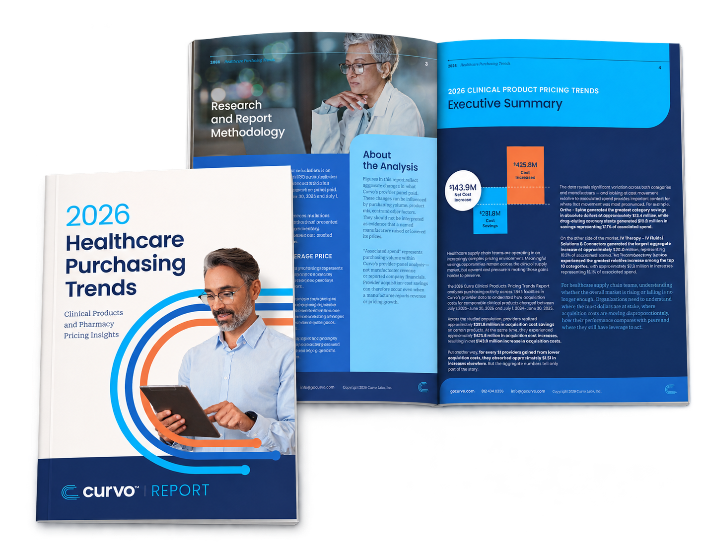2026 healthcare purchasing report mockup