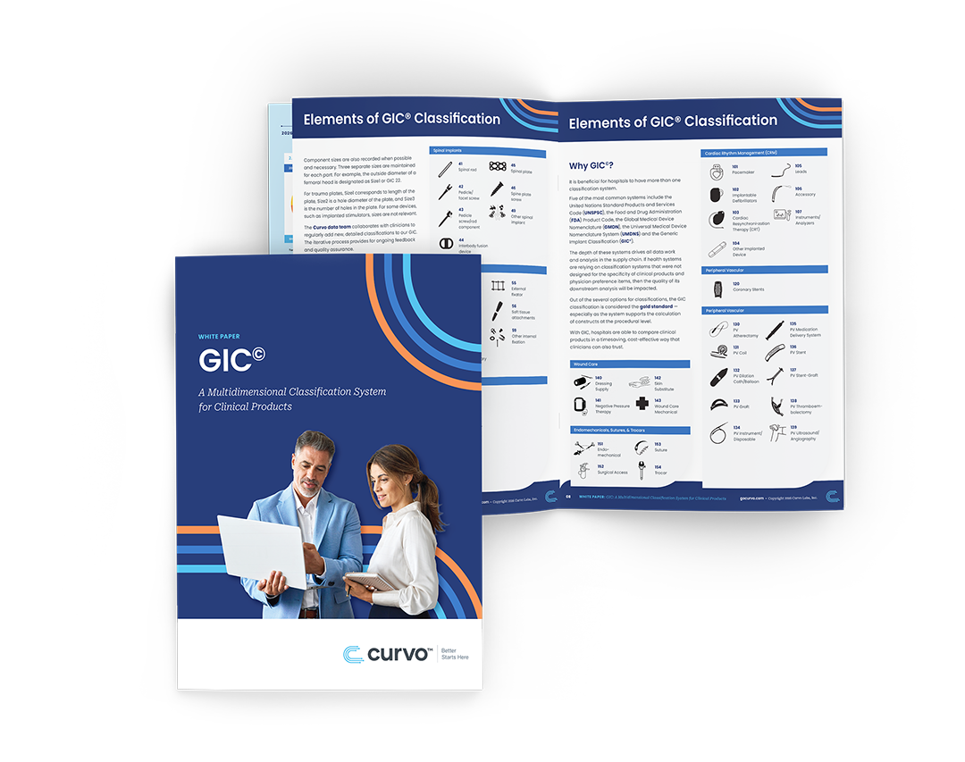 Whitepaper: GIC© A Multidimensional Classification System for Clinical Products